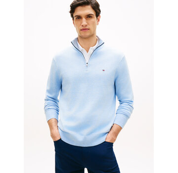 Tommy Hilfiger Pullover Half-Zip Mock Neck Jumper Vessel Blue (MW0MW37331 - DP5)