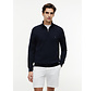 Pullover Half-Zip Mock Neck Jumper Navy Blue (MW0MW37331 - DW5)