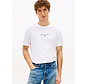 T-shirt Logo Jersey Crew Neck White (MW0MW42363 - YBR)
