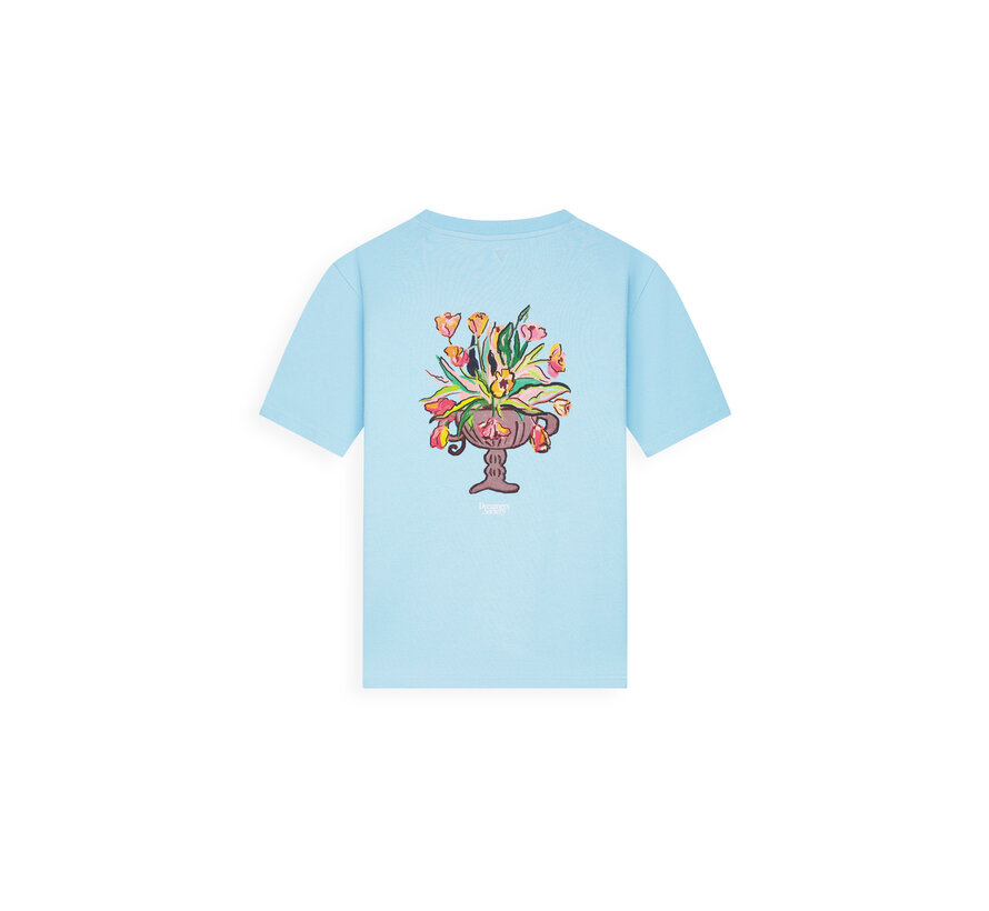 T-shirt Flower Vase Sky Blue (26010112 - 99)