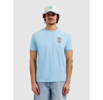 Pure Path T-shirt Flower Vase Sky Blue (26010112 - 99)