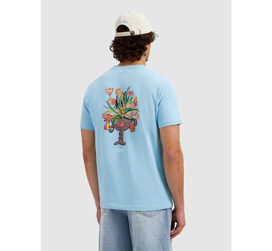 T-shirt Flower Vase Sky Blue (26010112 - 99)
