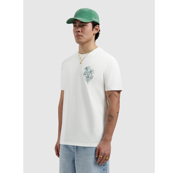 Pure Path T-shirt Embroidered Flower Off White (26010120 - 45)