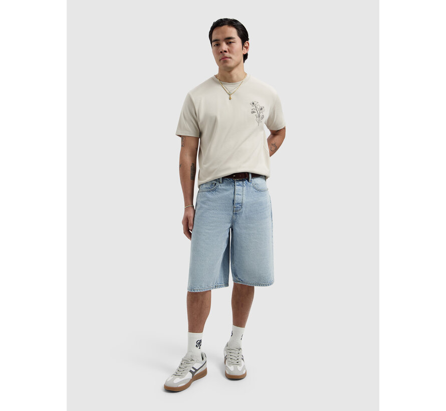 T-shirt Embroidered Flower Sand (26010120 - 46)