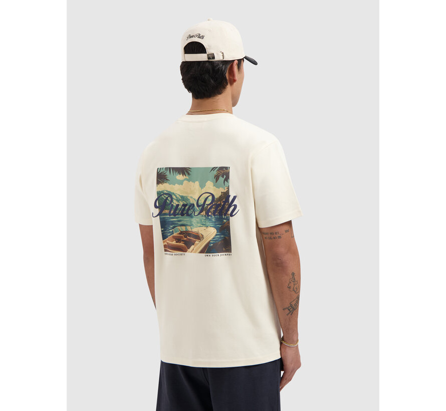 T-shirt Riva View Ecru (26010108 - 54)
