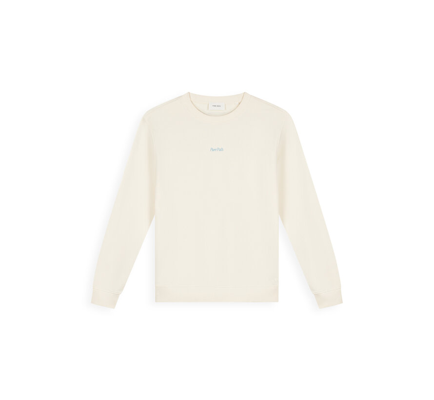 Sweater Trio of Flowers Ecru (26010309 - 54)