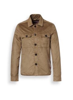 Reset Reset Overshirt Bruno Suede Look Brown (MR01712261 - 2400)