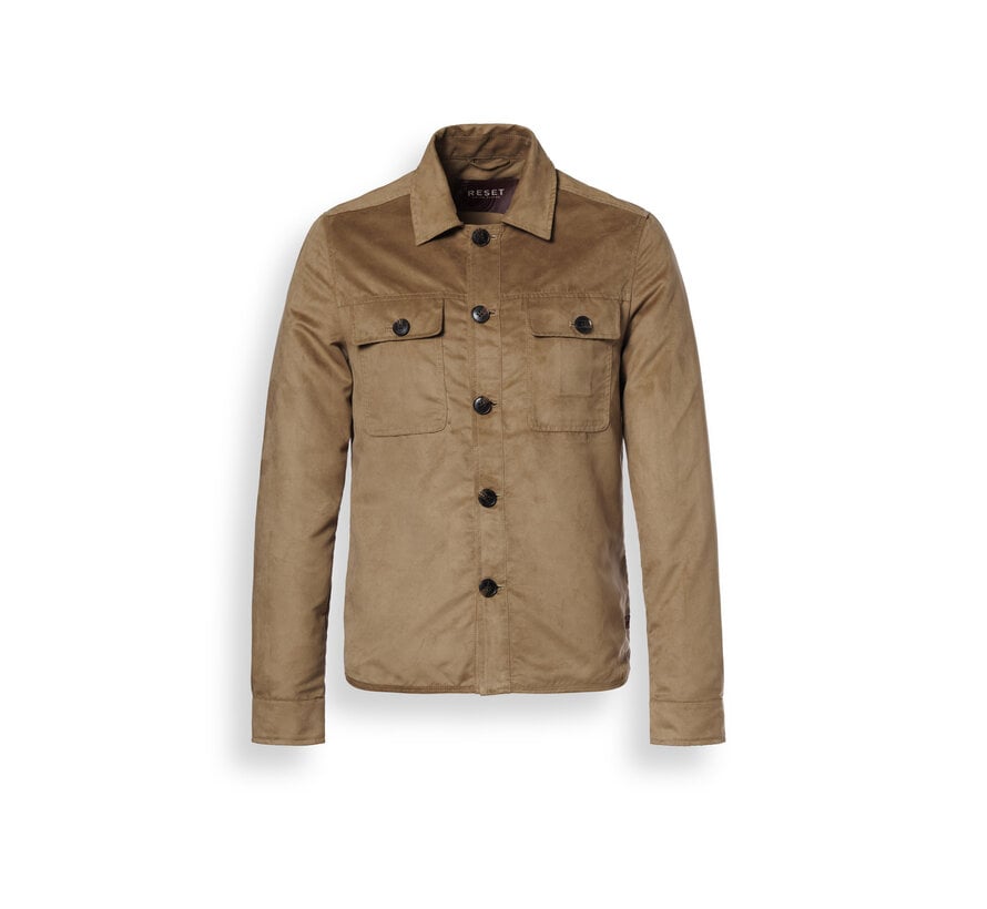 Reset Overshirt Bruno Suede Look Brown (MR01712261 - 2400)