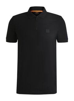 HUGO BOSS Orange Polo Passerzip Black (50537507 - 001)