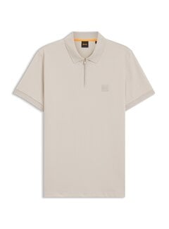 HUGO BOSS Orange Polo Passerzip Open Grey (50537507 - 076)