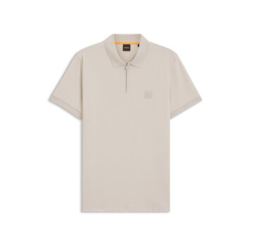 HUGO BOSS Orange Polo Passerzip Open Grey (50537507 - 076)