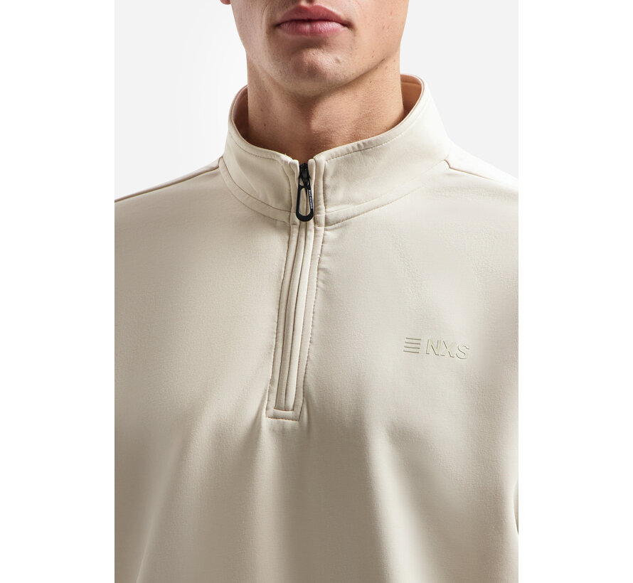Sweater Half Zip Interlock Desert (31100103 - 045)