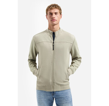 No Excess Sweat Vest Full Zip Relief Mix-Match Taupe (31100115 - 044)