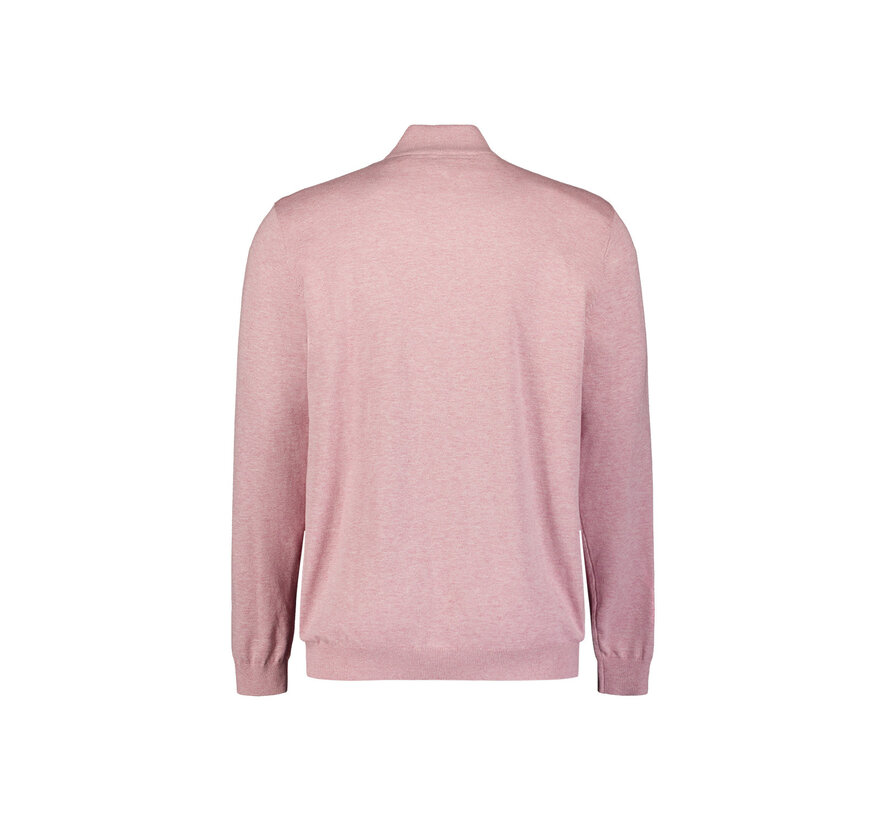 Half Zip Pullover Melange Light Mauve (31210195SN - 346)