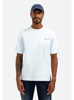 No Excess T-Shirt Crewneck Heavy Interlock Artwork Sky (31340212 - 134)