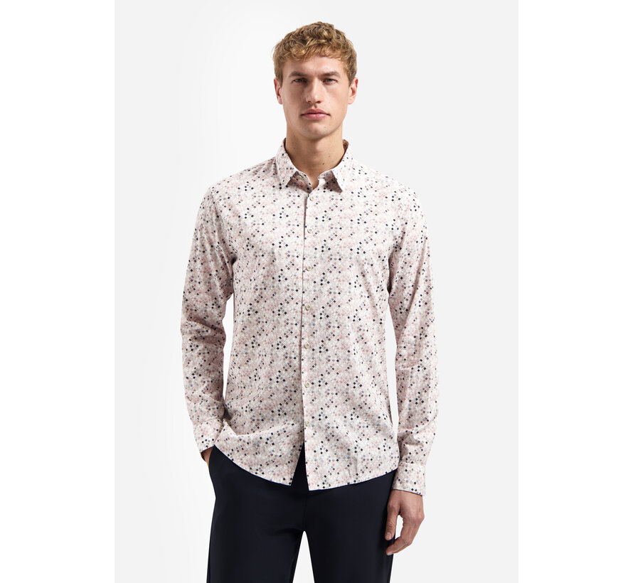 Shirt Allover Printed Light Mauve (31430114 - 346)