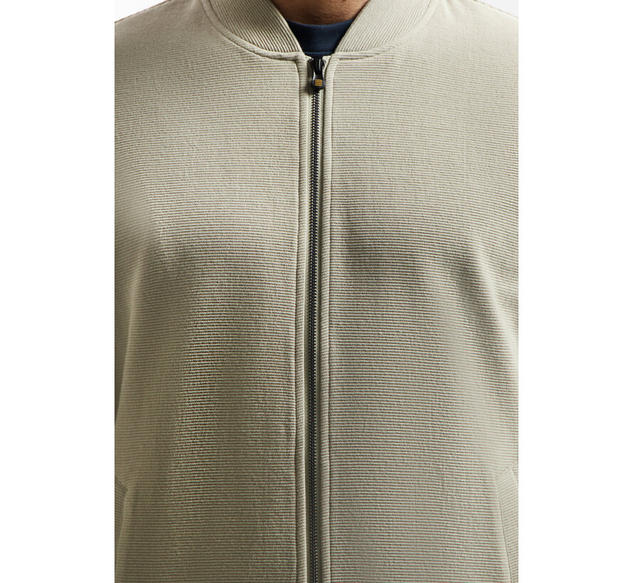 Vest Sweat Full Zipper Relief (31100105 - 044)