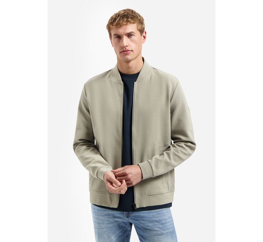 Vest Sweat Full Zipper Relief (31100105 - 044)