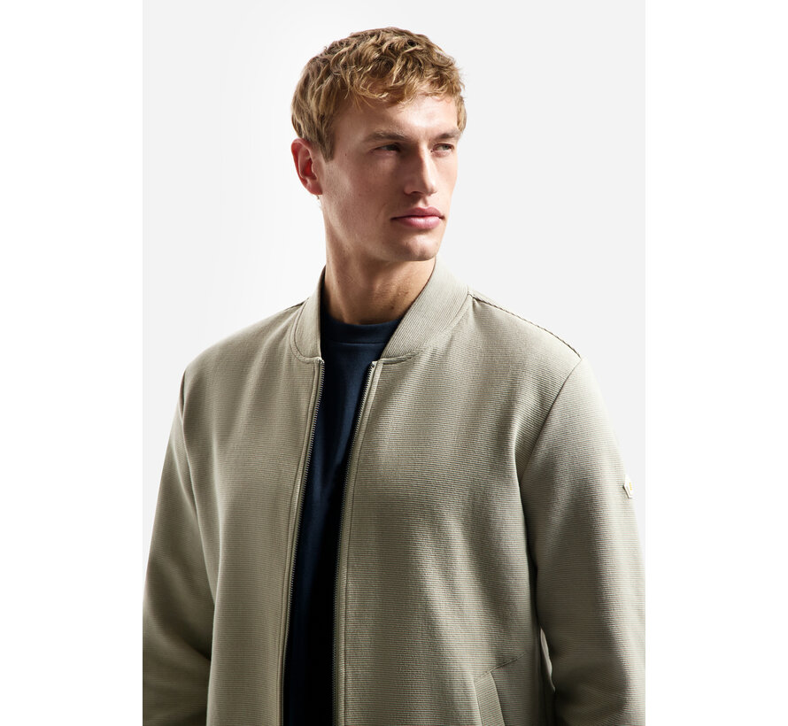 Vest Sweat Full Zipper Relief (31100105 - 044)