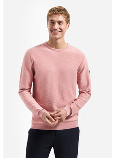 No Excess Pullover Crewneck Garment Dyed + Stone Washed Light Mauve (31210102 - 346)