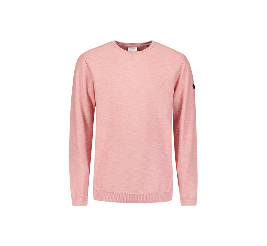 Pullover Crewneck Garment Dyed + Stone Washed Light Mauve (31210102 - 346)