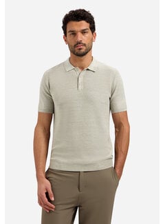 No Excess Pullover Short Sleeve Polo Taupe (31220245 - 044)
