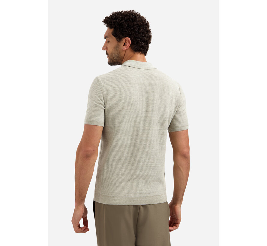 Pullover Short Sleeve Polo Taupe (31220245 - 044)