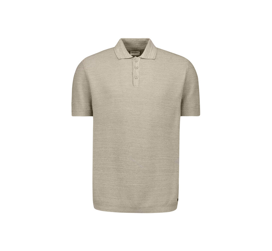 Pullover Short Sleeve Polo Taupe (31220245 - 044)