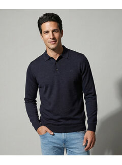 McGregor Longsleeve Polo Fine Merino Navy (MM261.1206.03 - 2100)