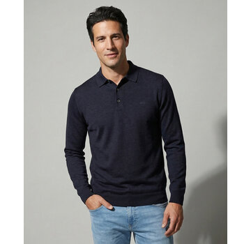 McGregor Longsleeve Polo Fine Merino Navy (MM261.1206.03 - 2100)