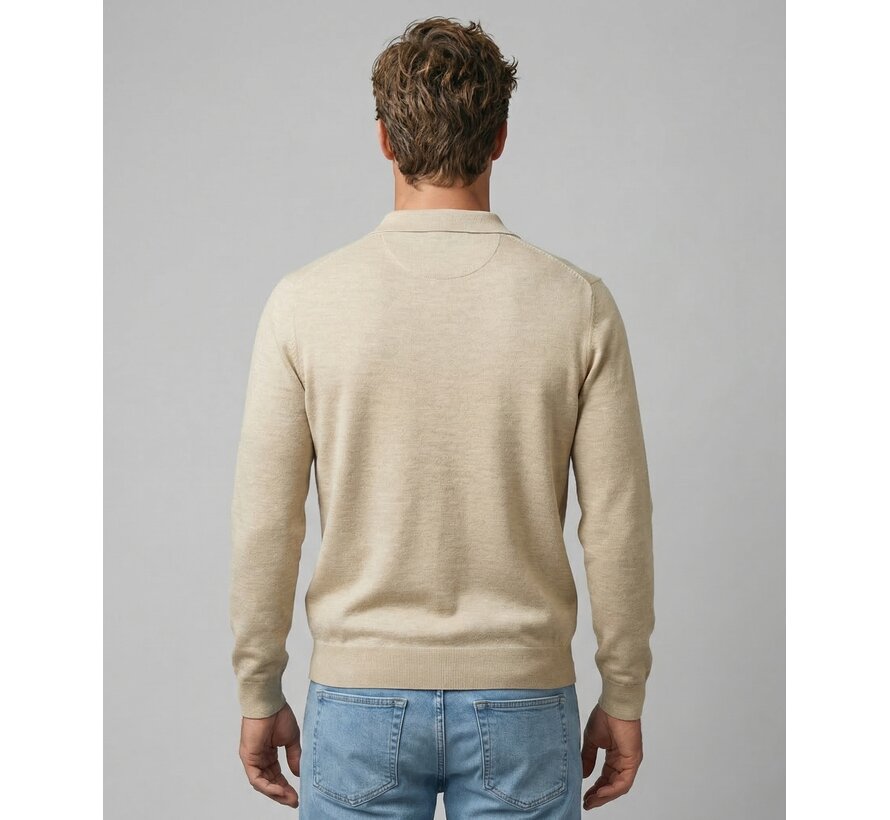 Longsleeve Polo Fine Merino Kit (MM261.1206.03 - 9200)