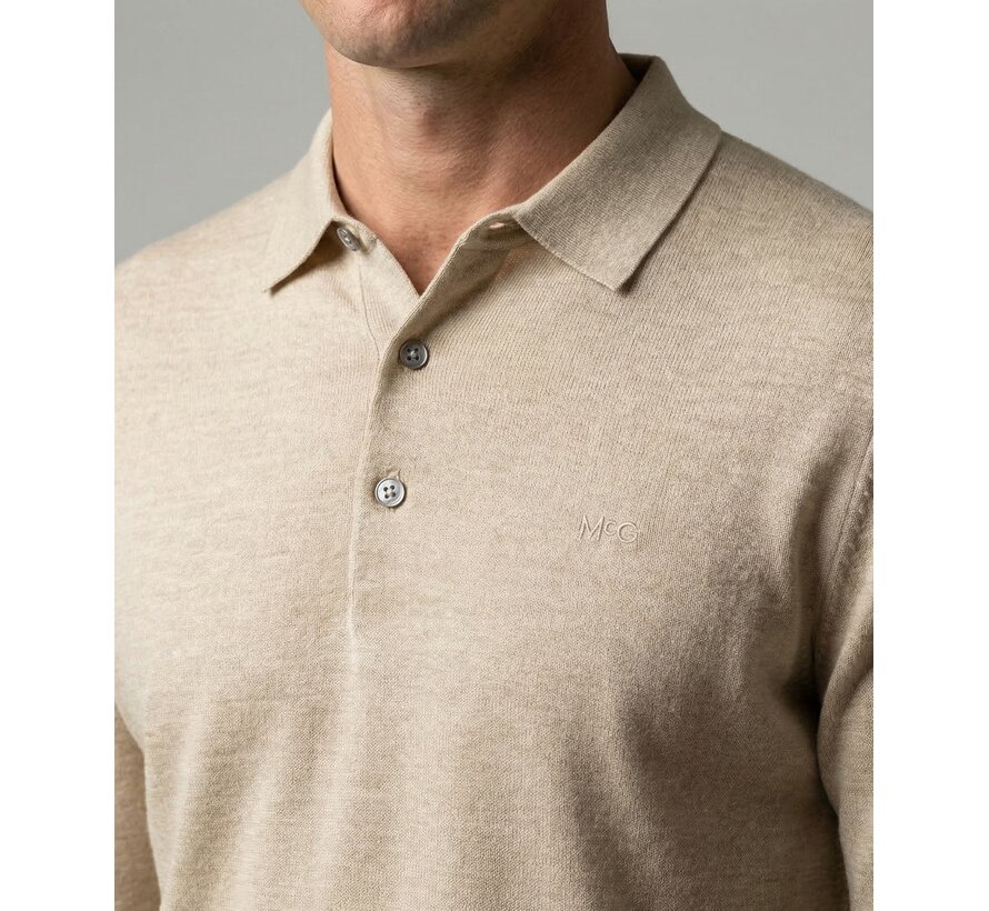 Longsleeve Polo Fine Merino Kit (MM261.1206.03 - 9200)