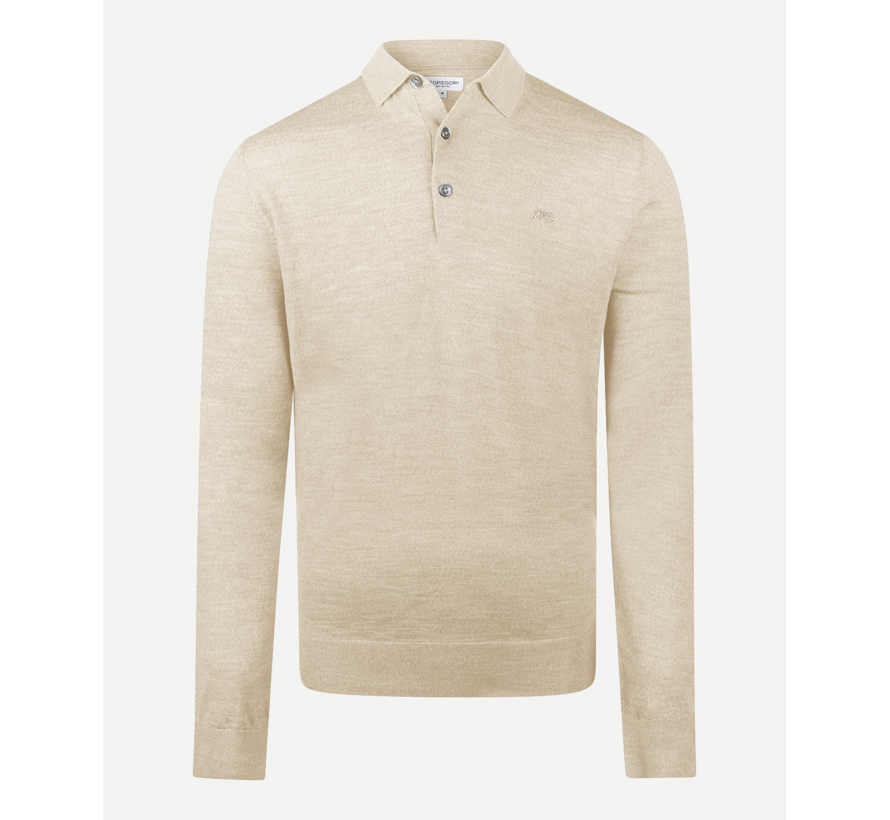 Longsleeve Polo Fine Merino Kit (MM261.1206.03 - 9200)