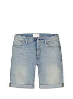 Pure Path Pure Path Jeans Short The Miles Slim Fit Denim Blue Green (W1621 - 88)