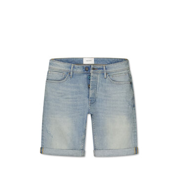 Pure Path Jeans Short The Miles Slim Fit Denim Blue Green (W1621 - 88)