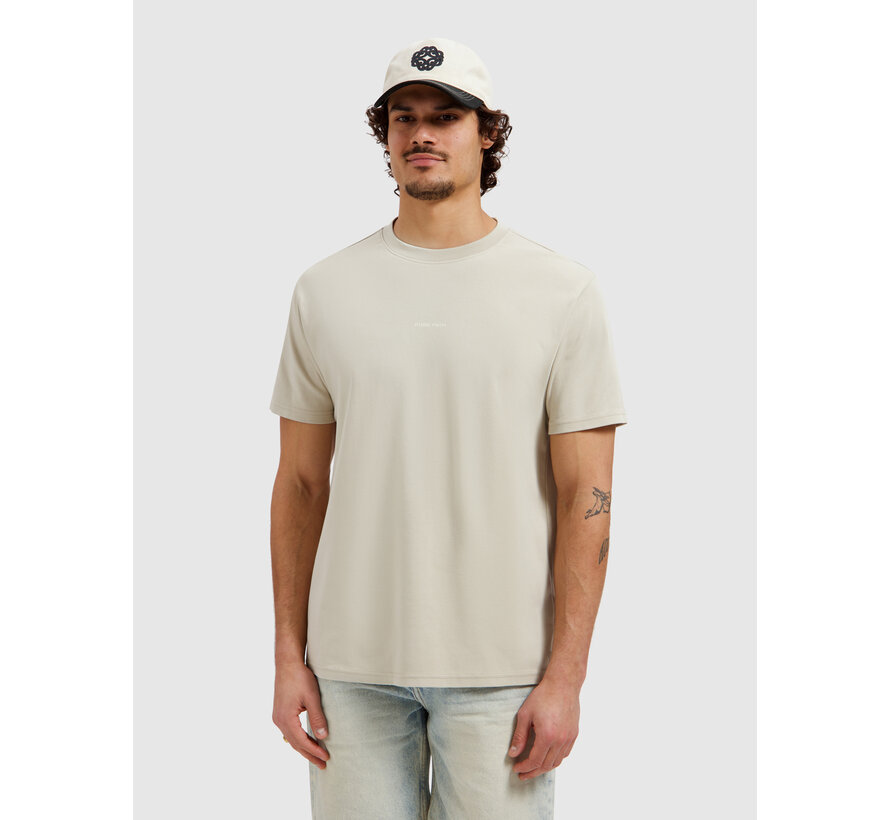 Pure Path T-Shirt Mansion Sand (26010110 - 46)