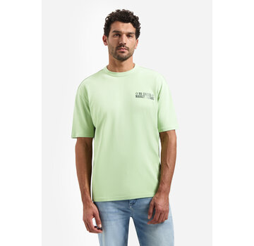 No Excess T-Shirt Crewneck Solid Heavy Interlock Green (31340313 - 050)