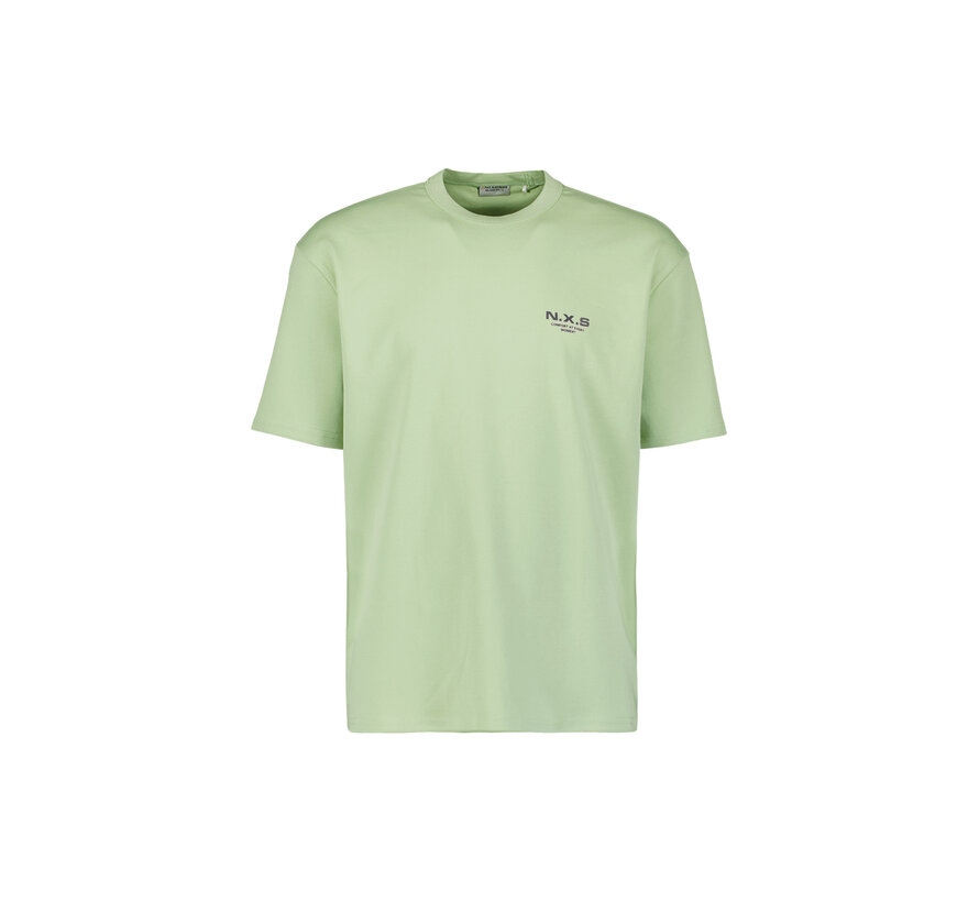 T-Shirt Crewneck Solid Heavy Interlock Green (31340313 - 050)