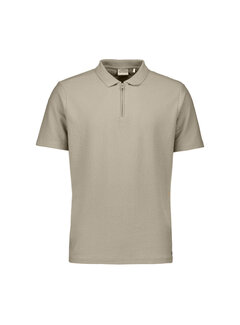No Excess Polo Short Sleeve Jacquard Taupe (31380310 - 044)