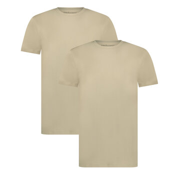 Bamboo Basics T-shirts 2Pack Bamboo Khaki (Ruben_005)