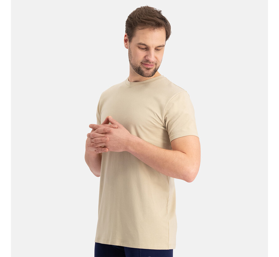 Bamboo Basics T-shirts 2Pack Bamboo Khaki (Ruben_005)