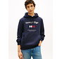 Hooded Sweater Embro Flag Navy Blue (MW0MW42735 - DW5)