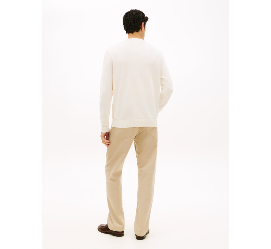 Pullover Essential Structure Crew Neck Ivory (MW0MW36347 - Z00)