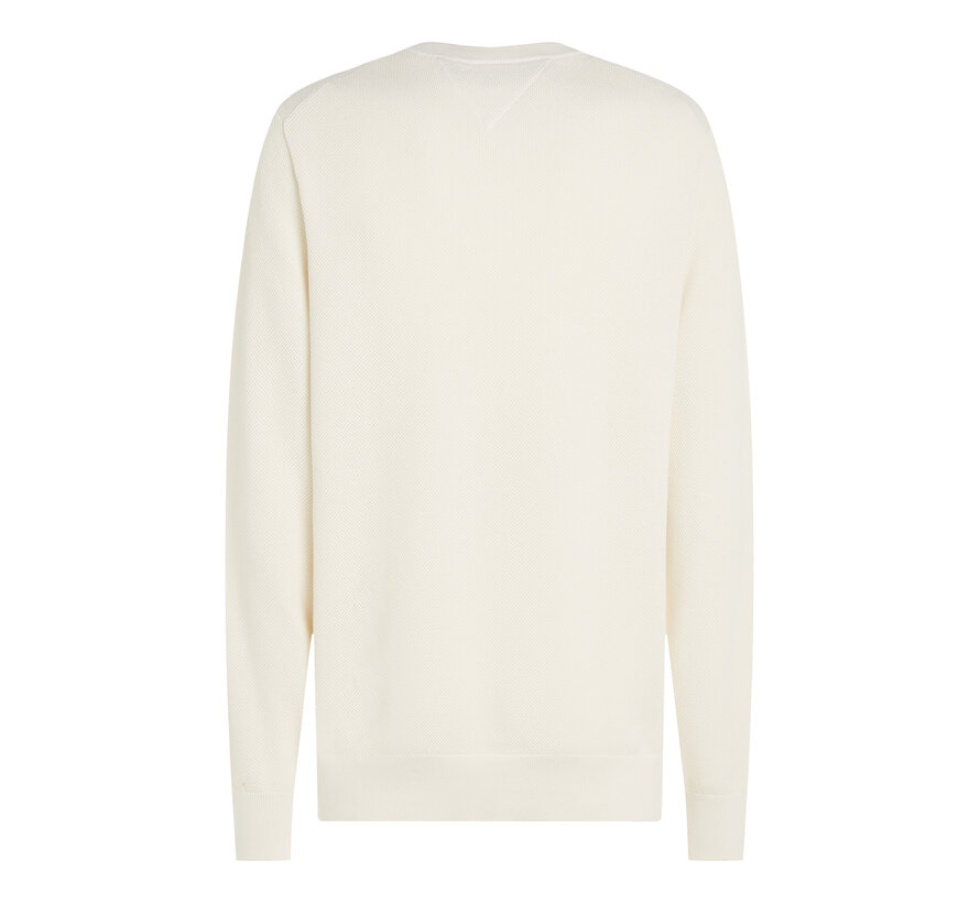 Pullover Essential Structure Crew Neck Ivory (MW0MW36347 - Z00)