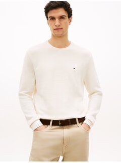 Tommy Hilfiger Pullover Essential Structure Crew Neck Ivory (MW0MW36347 - Z00)