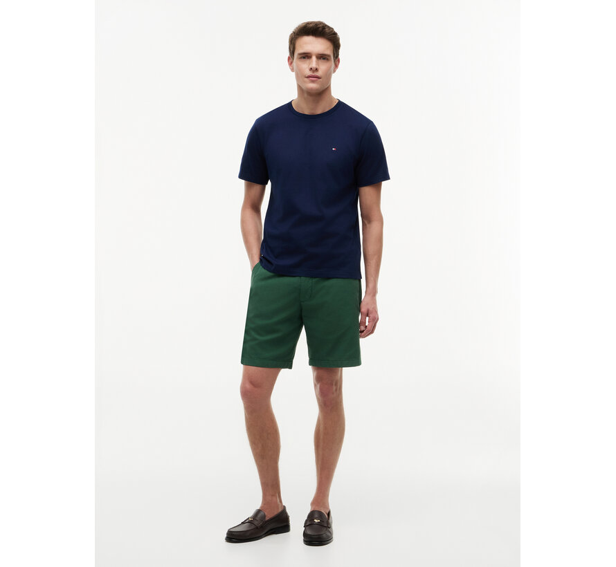 T-Shirt Regular Fit Flag Embroidery Crew Neck Navy (MW0MW39995 - DCC)