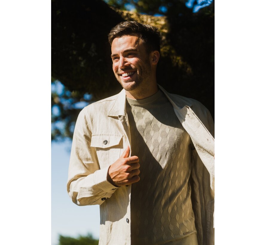 Overshirt Giorgino Beige (TRSHKA464 - 101)