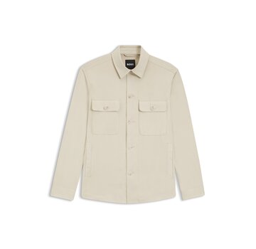 HUGO BOSS Black Overshirt Carper Relaxed Fit Open White (50544483 - 118)