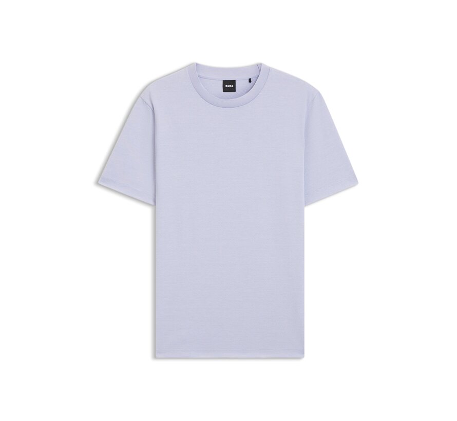 Black Knitted T-shirt H-Thompson Light Pastel Purple (50555163 - 531)