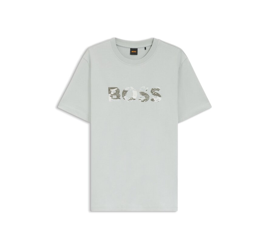 Hugo Boss Orange T-shirt Te_Insignia Silver (50556009 - 043)